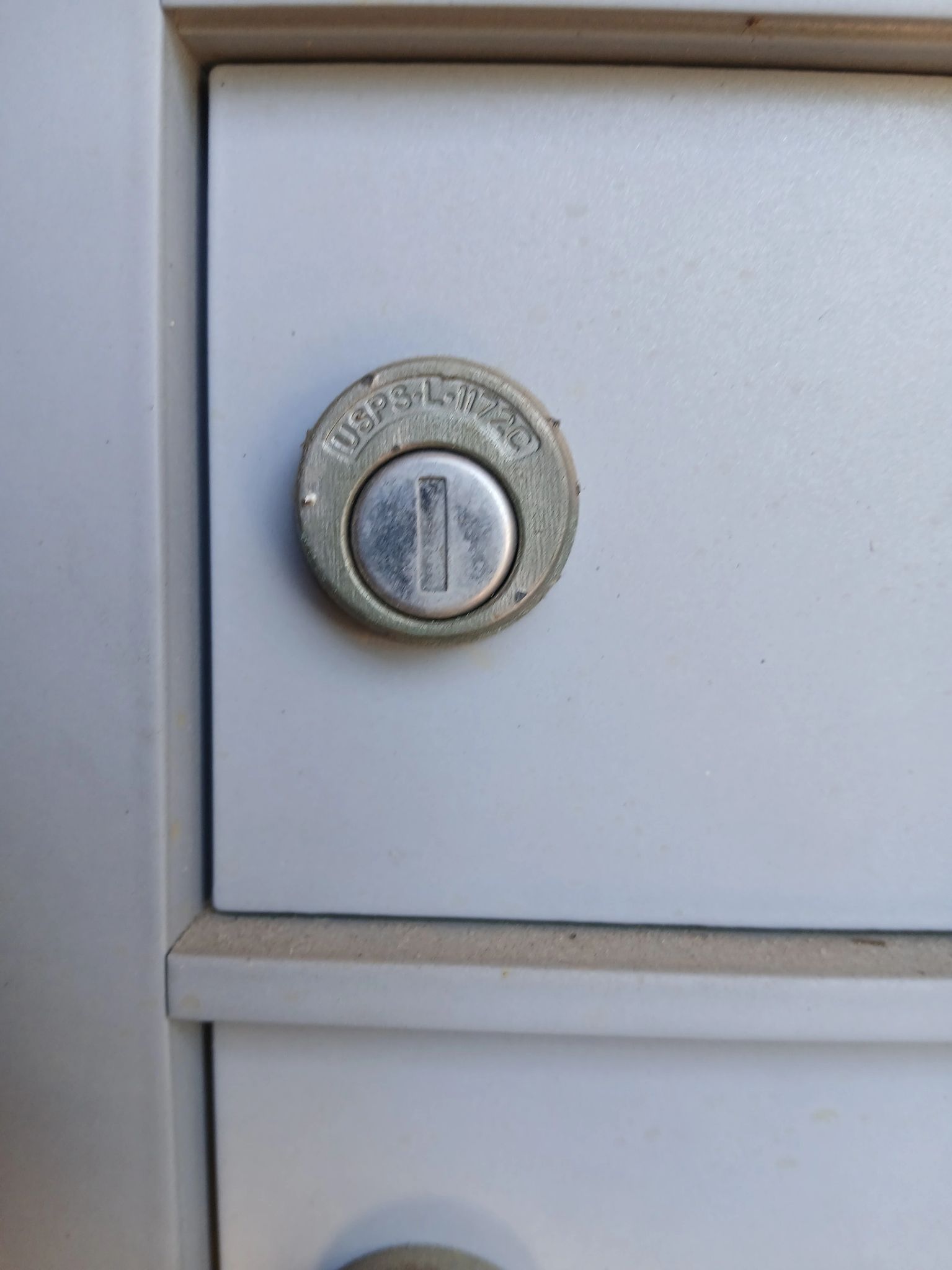 Mailbox lock replacement work